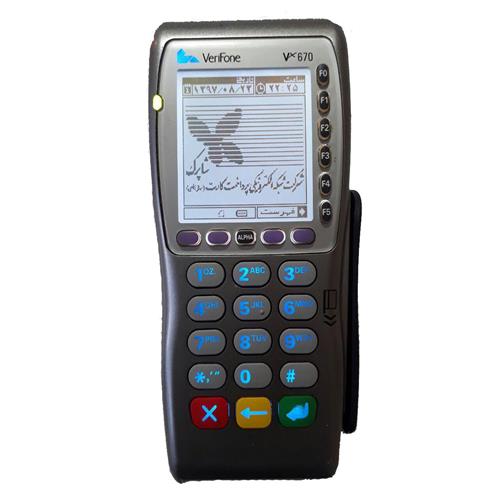 دستگاه کارتخوان سیار مدل Verifone 670