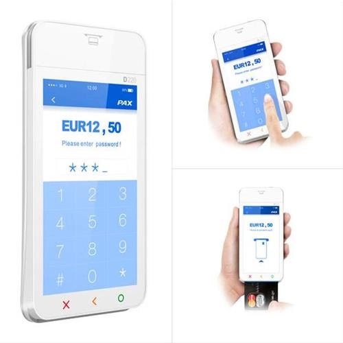 دستگاه کارتخوان سیار (بی سیم) مینی پوز پکس مدل PAX D220